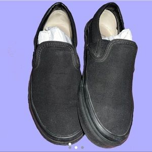 Black Slip on Vans